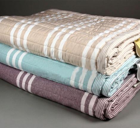 Одеяло-покрывало "OXYGEN" всесезонное, 172х205 (серый)