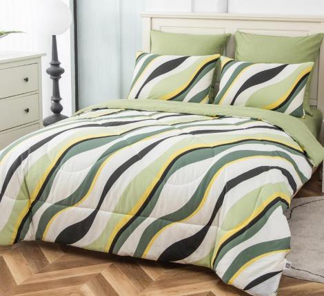 Постельное белье с одеялом "Sofi de Marko" Ришелье №35 Сатин, Семейный