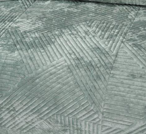 Покрывало "Sofi de Marko" Патрисия (изумруд 1) Велюр, 240х260