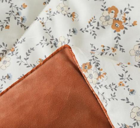 Постельное белье с одеялом "Sofi de Marko" Роберто №32 Велюр/Сатин, 1,5 спальный