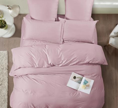 Постельное бельё "KARTEKS" Сатин однотонный SKO-030, 2 спальный