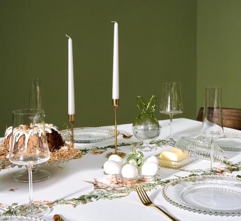 Скатерть с пропиткой LEFARD "SENSE" 175х300 см, зелёный