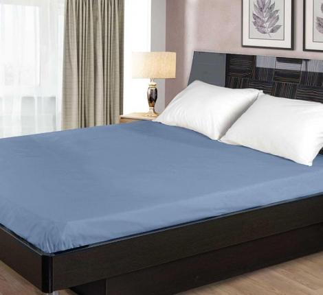 Простыня на резинке "Primavelle" Сатин 90х200, Деним