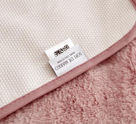 Набор ковриков "Sofi de Marko" PELLICIA (пепел роза), 60х100 и 50х70