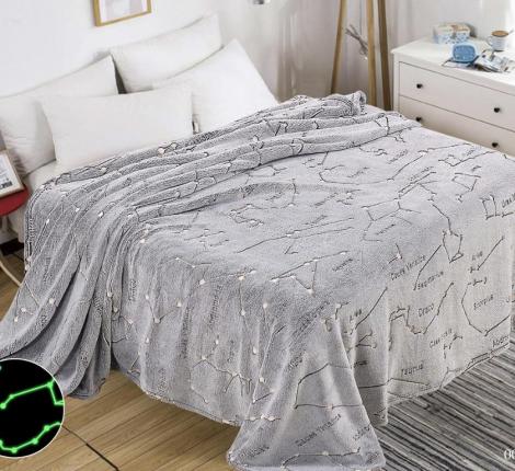 Плед светящийся "Cleo" Bamboo Neon 200/004-PBN Велсофт, 200х220