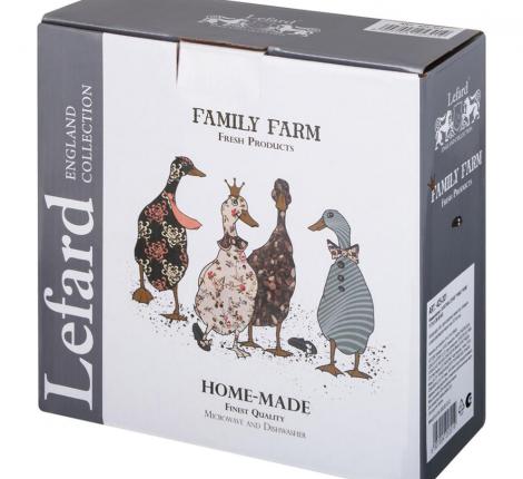 Тарелка суповая в форме салатника "FAMILY FARM", 850 мл