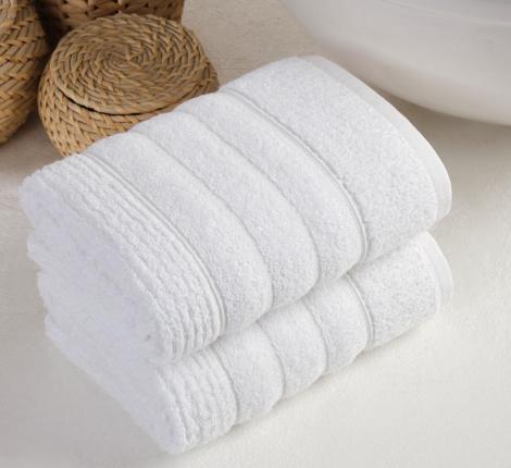 Комплект махровых полотенец "METEOR" (50x90/2 шт.) SICILYA, кремовый