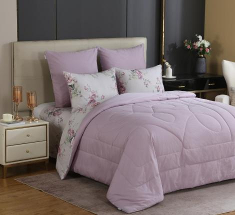 Постельное бельё с одеялом "Kazanov.A." Мери (роза антика) Сатин, Евро