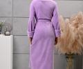 Халат женский трига шалька "AMBIELLA A-1295" лиловый, S/M