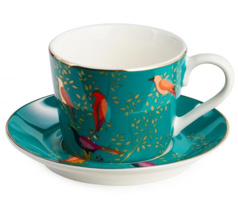 Кофейный набор "GOLDEN BIRDS" на 4 персоны, 8 предметов (120 мл)