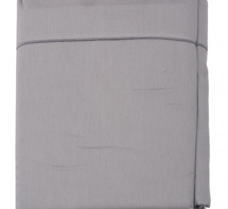 Простынь "Blanc des Vosges" сатин-делюкс, 240х300 ardoise (темно-серый)