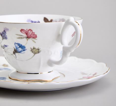 Чайная пара "BELLE" 86-2363-1, 280 мл