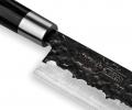 Нож кухонный "Samura BLACKSMITH" Накири 168 мм, гвоздичное масло, салфетка