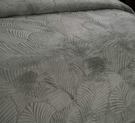 Покрывало "Sofi de Marko" Ноэль (олива) Велюр, 240х260