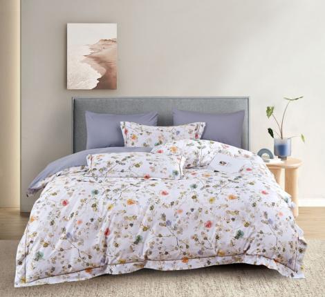 Постельное белье "Asabella" 2147-7 Мако-Сатин, Семейный