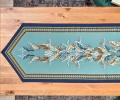 Дорожка с пропиткой "ЛИСТЬЯ МОРРИСА" GOLD STRIPE, 45х215 см