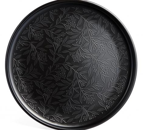 Набор обеденных тарелок 4 штуки "CHOICE BLACK", диаметр 26,5 см