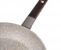 Сковорода "AGNESS" 902-113 с антипригарным покрытием PFLUON MARBLE, диаметр 28 см