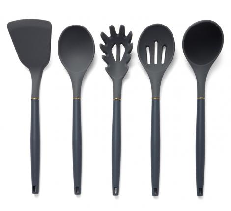 Набор кухонных ножей (5 шт.) и приборов "AGNESS" 671-222, 11 предметов