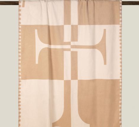 Плед Frati "DEAUVILLE" FH (бежевый), 130х180