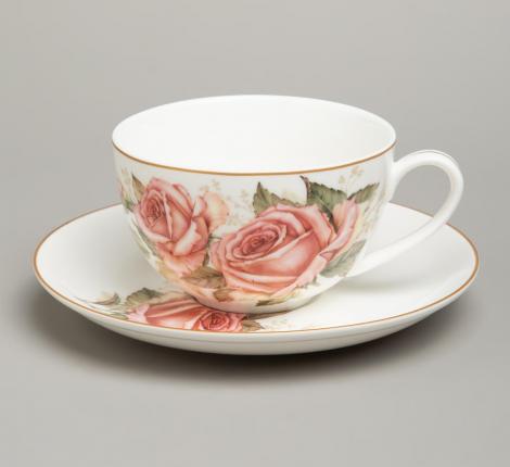 Чайный набор "КОРЕЙСКАЯ РОЗА" 590-679 на 2 персоны, 4 предмета (300 мл)