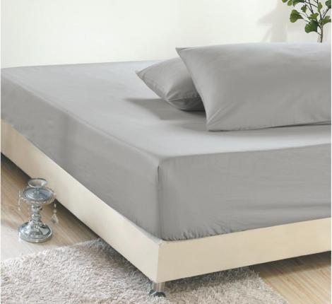 Простынь сатин на резинке (PRC-R-64), 140x200