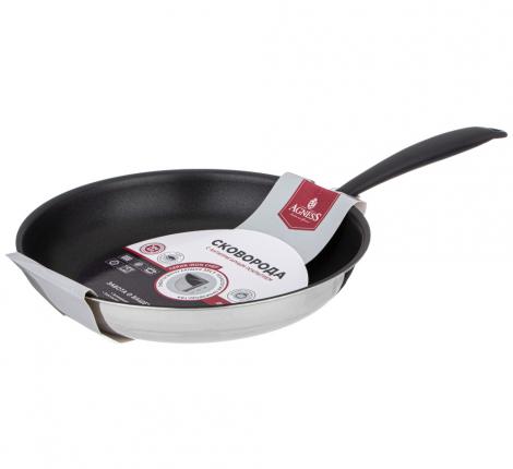 Сковорода AGNESS "IRON CHEF", диаметр 26 см