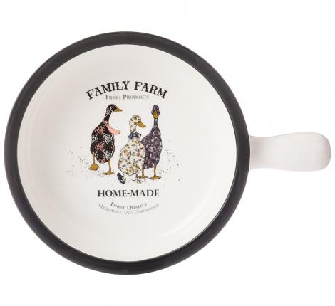 Салатник с ручкой "FAMILY FARM" 263-1261, 800 мл