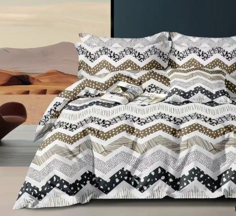 Постельное бельё "Cleo" Art Color 41/175-AC Полисатин, Семейный