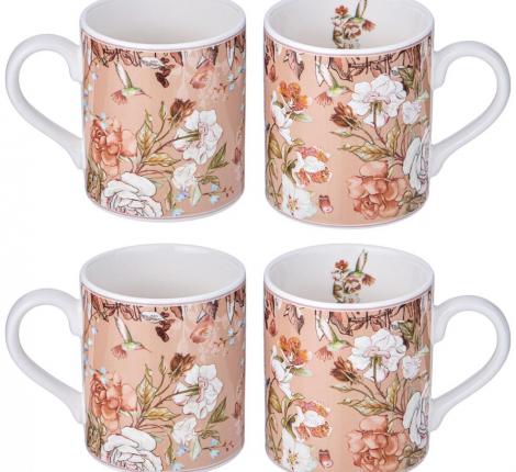  Набор кружек 4 шт. "COMPLIMENT" 417-087, 230 мл