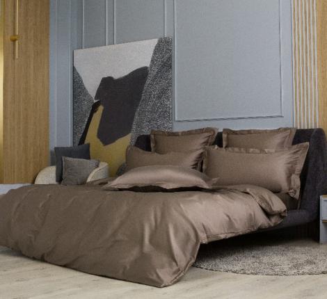 Постельное белье "BROWNIE ALLURE GRASS" 372425070 Мако-Сатин, Семейный