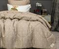 Постельное белье с одеялом "Kazanov.A." Мелвин (жемчуг капучино) Сатин, 1,5 спальный