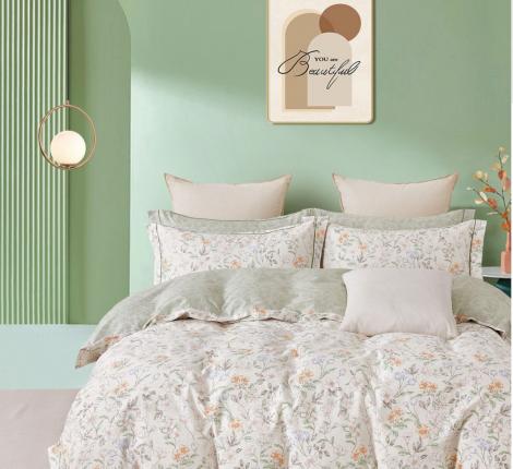 Постельное белье Valtery RS-502 Сатин, Евро