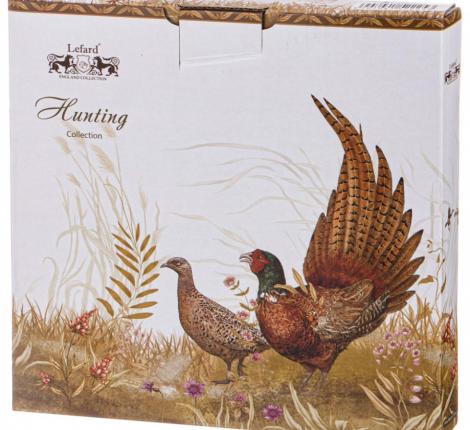 Тарелка закусочная "ОХОТА" 415-2217, диаметр 20,5 см