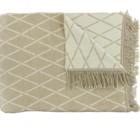 Плед хлопковый "CLAUDI" DIAS NATUREL, 150х200