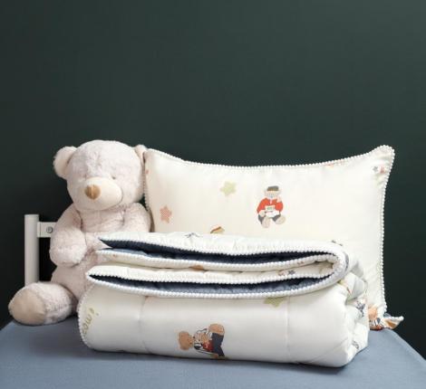 Постельное белье детское с одеялом "Sofi de Marko" Мишка Сатин, 1,5 спальный