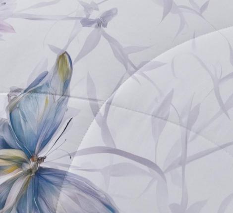 Постельное белье с одеялом "Sofi de Marko" Ренато №20 Велюр/Сатин, 1,5 спальный