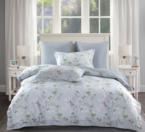 Постельное белье "Asabella" 2357-7 Сатин, Семейный