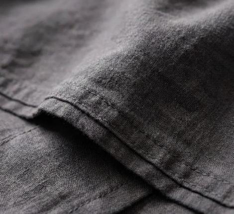Постельное бельё "MAJOLİ" Stonewashed SOLİD Варёный хлопок, 1,5 спальный