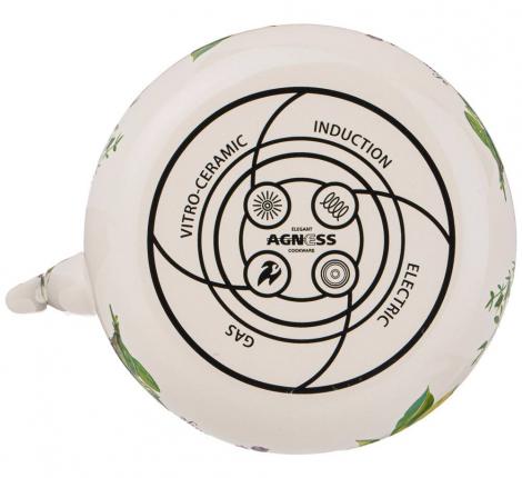 Чайник эмалированный со съёмным фильтром "СЕКРЕТНЫЕ ИНГРЕДИЕНТЫ", 1,3 л