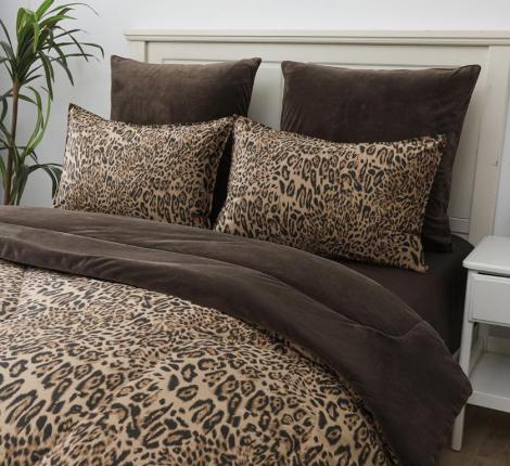 Постельное белье с одеялом "Sofi de Marko" Роберто №4м Велюр/Сатин, Евро