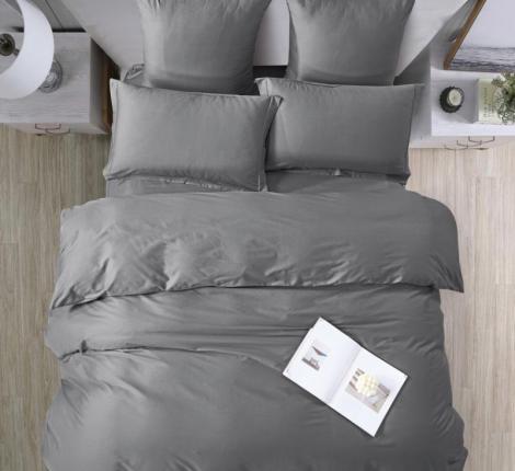 Постельное бельё "KARTEKS" Сатин однотонный SKO-029, Евро