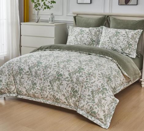 Постельное белье "Sofi de Marko" Джули №2 Велюр/Сатин, Евро