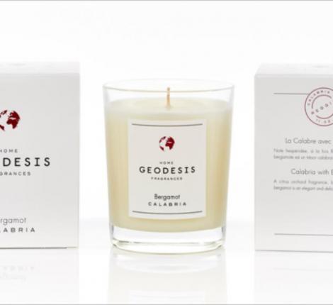 Свеча ароматическая "Geodesis" Bergamot, 180 грамм