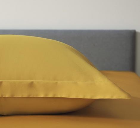 Постельное белье "Sofi de Marko" Моно (желтый) Сатин ДеЛюкс, Евро макс
