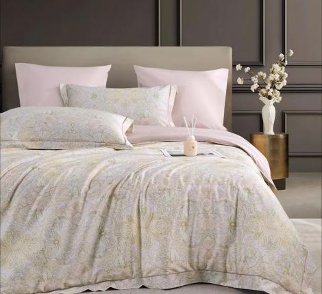 Постельное белье "Asabella" 2182-6 Мако-Сатин, Евро