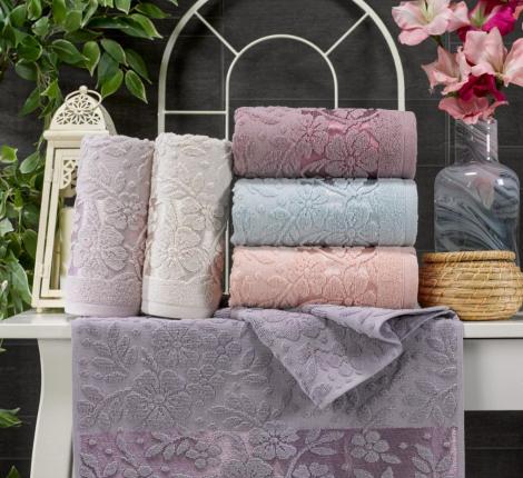 Набор махровых полотенец "PHILIPPUS" 70х140 (1/6 ) TREND COTTON (A084) LIVYA