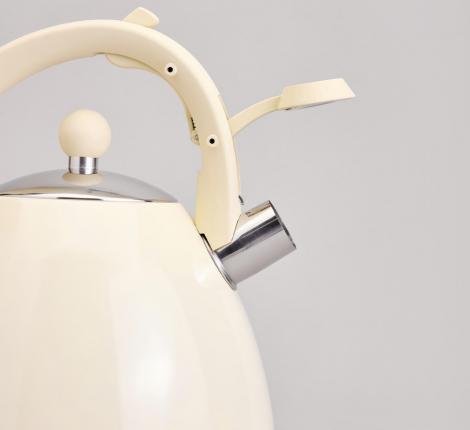 Чайник со свистком и мерной шкалой "AGNESS" 940-022, 3,2 л