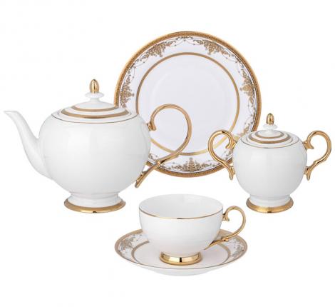 Сервиз чайный "ДВОРЕЦ" на 6 персон, 20 предметов