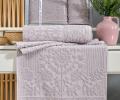 Комплект махровых полотенец "PHILIPPUS" (50x90/70х140) 2 шт. LYDIA, серый